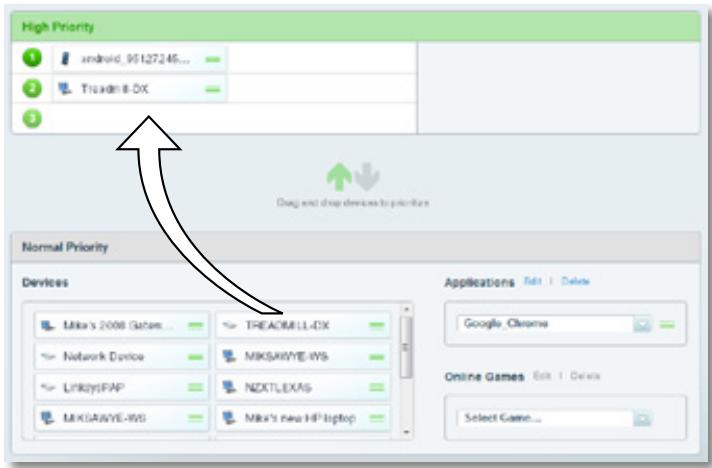 LINKSYS EA6200 - Pour configurer la priorité du multimédia : - 2