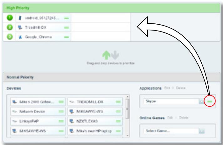 LINKSYS EA6200 - To configure media prioritization: - 3