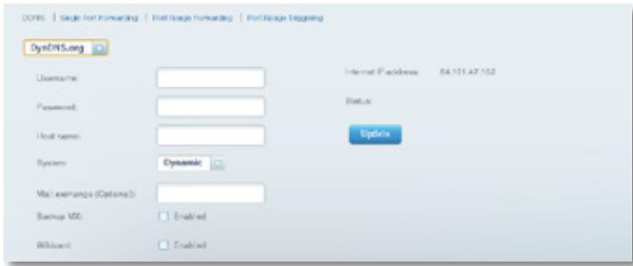 LINKSYS EA6200 - To set up DDNS: - 2