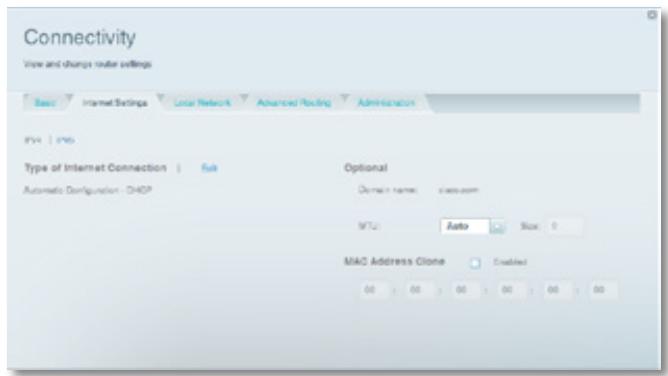 LINKSYS EA6200 - To clone a MAC address from your computer: - 1