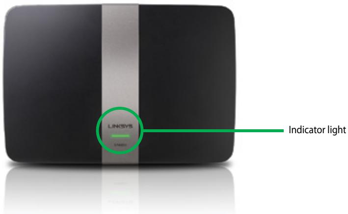 LINKSYS EA6200 - Top view - 1