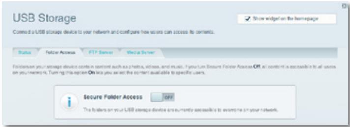 LINKSYS EA6200 - To enable access to shared folders: - 1