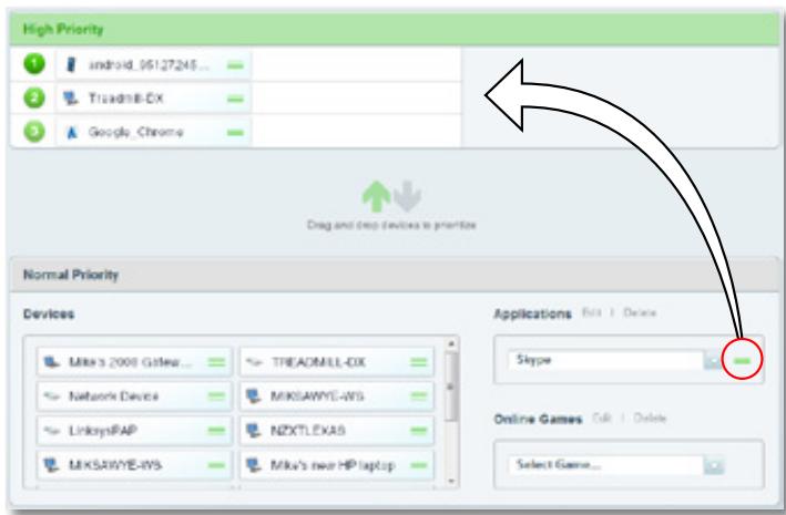LINKSYS EA6200 - Pour configurer la priorité du multimédia : - 3