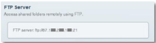 LINKSYS EA6200 - Pour configurer le serveur FTP : - 3