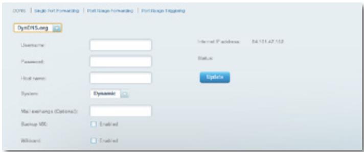 LINKSYS EA6200 - Pour configurer DDNS : - 2