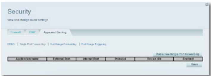 LINKSYS EA6200 - To set up single port forwarding for multiple ports: - 1