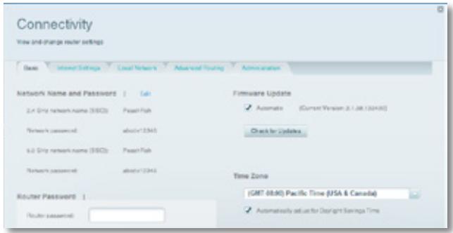 LINKSYS EA6200 - To change your router's local access password - 1