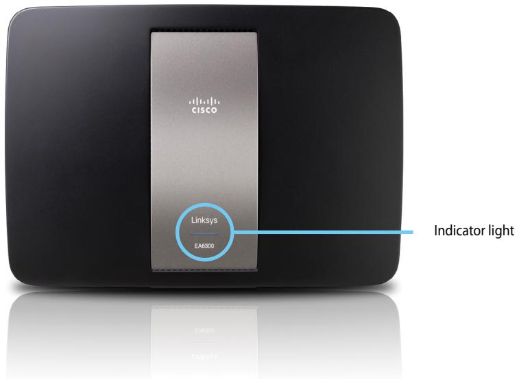 LINKSYS EA6500 - Top view - 1