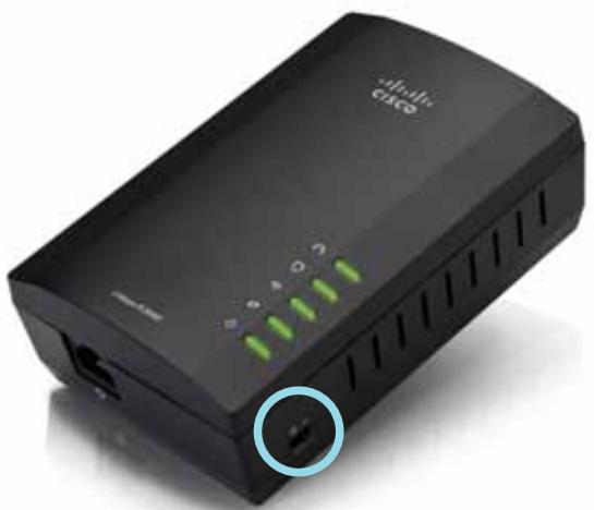LINKSYS PLWK400 - PLW400-sovittimen yhteyden muodostaminen: - 1