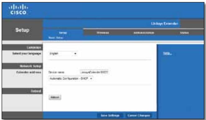 LINKSYS RE 1000 - Cach sù dung tiên izh dya trén trinh duyêt - 1