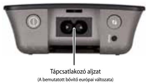 LINKSYS RE 1000 - A valtoáramú pákábel csatlakoztatása: - 3