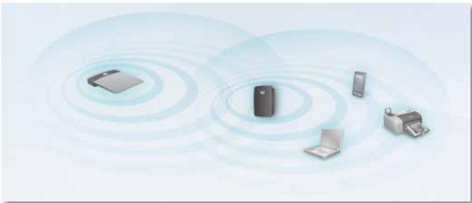 LINKSYS RE 1000 - Preverite postavitev usmerjevalnika in razsritvenega adapterja - 1