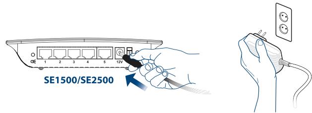 LINKSYS SE2800 - Installez votre commutateur - 1
