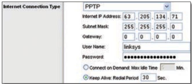 LINKSYS WRT54GL - PPTP - 1