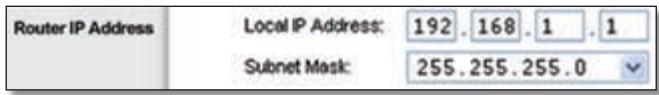 LINKSYS WRT54GL - Router IP - 1