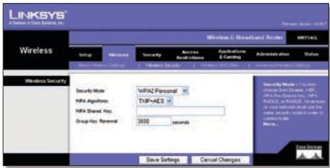LINKSYS WRT54GL - WPA Enterprise - 2