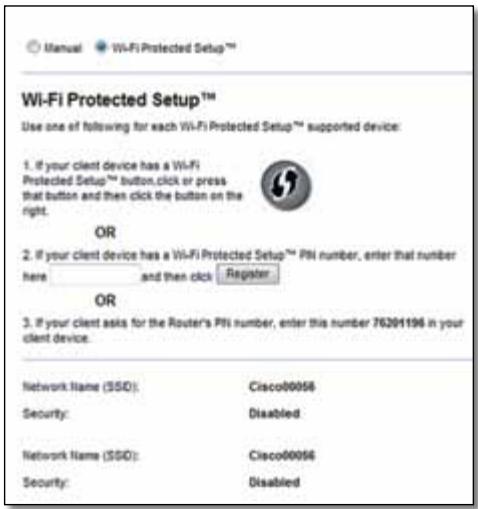 LINKSYS X3500 - Wi-Fi Protected Setup - 1