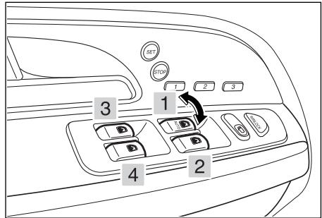 SSANGYONG REXTON - BOUTON VITRE (SIÈGE PASSAGER) - 1