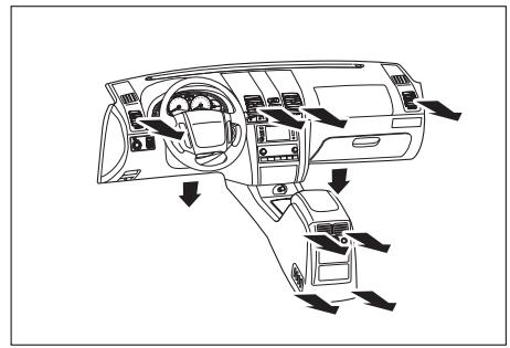 SSANGYONG REXTON - BOUTON DE CHANGEMENT MODE - 3