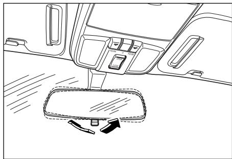 SSANGYONG REXTON - RETROVISEUR INTERIEUR - 1