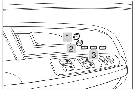 SSANGYONG REXTON - RéGLAGE ET FONCTIONNEMENT DE LA MÉMORISATION POSITION DU SIÈGE* - 1