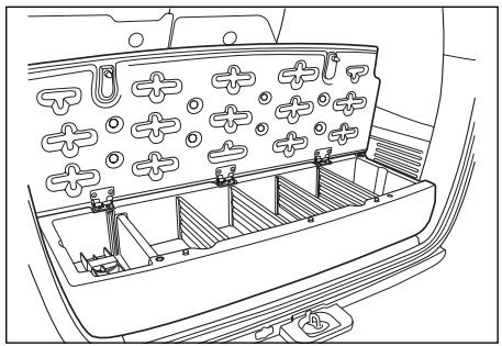 SSANGYONG REXTON - COMPARTIMENT RANGEMENT (POUR VÉHICULE 7 PLACES) - 2