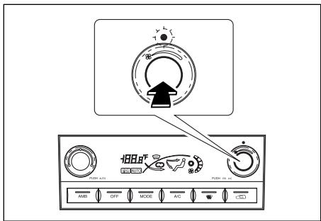 SSANGYONG REXTON - BOUTON CLIMATISATION ARRIÈRE* - 1
