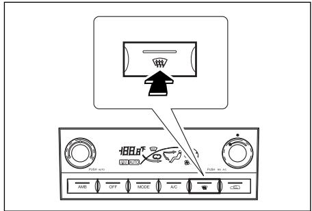 SSANGYONG REXTON - BOUTON DÉGIVRAGE - 1