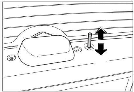 SSANGYONG REXTON - BOUTON VERROUILLAGE HAYON - 1
