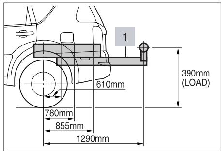 SSANGYONG REXTON - Charge remorque - 1