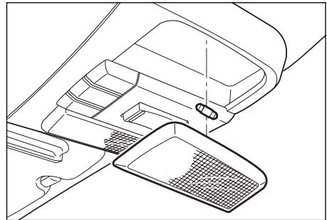 SSANGYONG REXTON - AMPOULE PLAFONNIER AVANT - 1