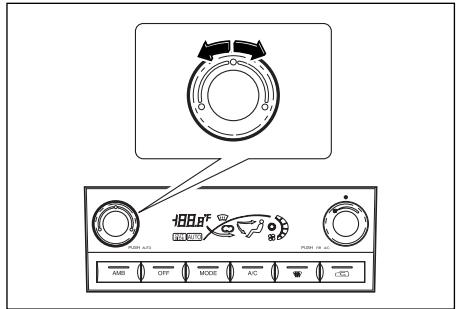 SSANGYONG REXTON - BOUTON DE COMMANDE DE LA TEMPERATURE - 1