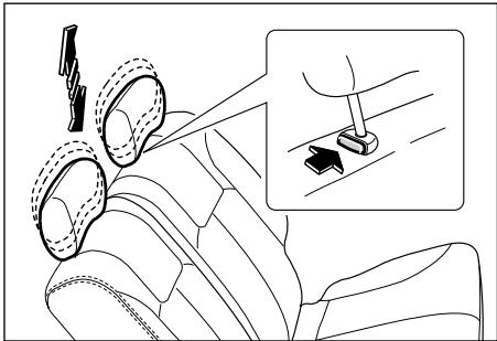 SSANGYONG REXTON - APPUIS-TÉTE ARRIÈRE (DEUXIÈME SIège) - 1