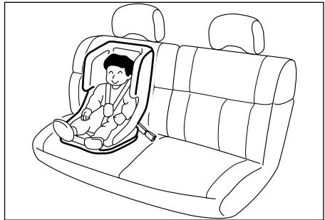 SSANGYONG REXTON - CEINTURE POUR ENFANT - 1