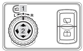 SSANGYONG REXTON - BOUTON DE CONTROLE DU RÉTROVISEUR EXTERIEUR - 1