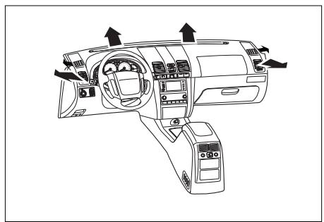 SSANGYONG REXTON - BOUTON DE CHANGEMENT MODE - 11