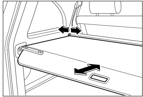 SSANGYONG REXTON - COUVERTURE BAGAGES (SAUF POUR VEHICULE 7 PLACES) - 1