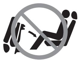 SSANGYONG REXTON - MISE EN GARDE LORSQUE VOUS RABATTEZ LE DEUXIÈME SIège - 2