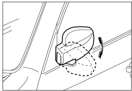 SSANGYONG REXTON - RETROVISEUR EXTERIEUR PLIABLE - 1