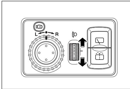 SSANGYONG REXTON - BOUTON DE REGLAGE DES PHARES* - 1