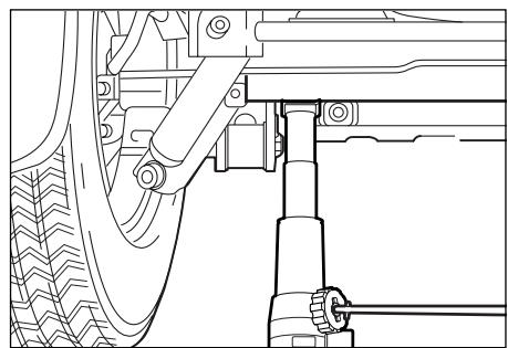 SSANGYONG REXTON - Point de levage avant - 1