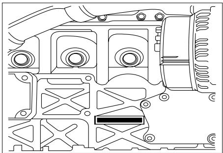 SSANGYONG REXTON - NUMERO DU MOTEUR - 3