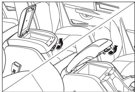 SSANGYONG REXTON - ACCOUDOIR CONSOLE CENTRALE - 1
