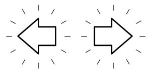 SSANGYONG REXTON - TEMoin DE CLIGNOTANT - 1