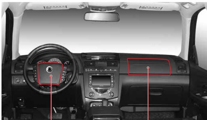 SSANGYONG REXTON 2 - COUSSINS ANTICHOCS AVANT - 1