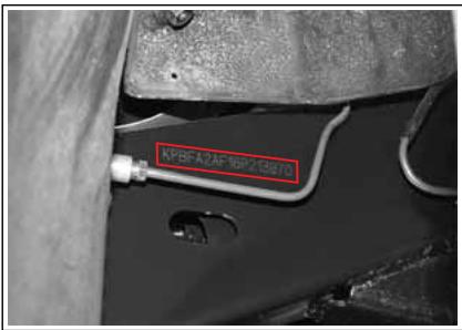 SSANGYONG REXTON 2 - IDENTIFICATION DU VÉHICULE - 5