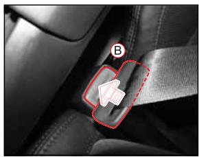 SSANGYONG REXTON 2 - Bouclage de la ceinture de sécurité - 1
