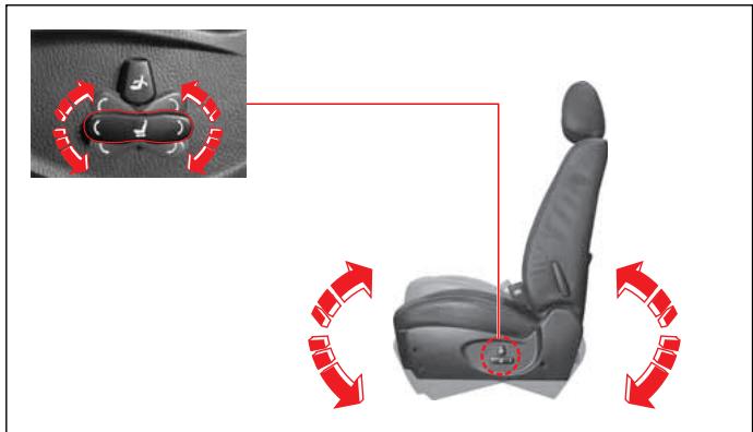 SSANGYONG REXTON 2 - Soutien lombaire (siège du conducteur) - 9