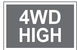 SSANGYONG REXTON 2 - Indicateur 4WD Lent - 1
