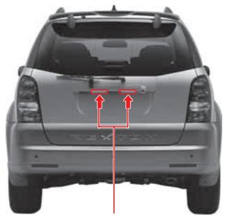 SSANGYONG REXTON 2 - LAMPE DE PLAQUE MINERALOGIQUE - 4
